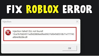 How to Fix Roblox Fluxus Injection Failed DLL Not Found Error [upl. by Tali]