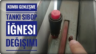 Kombi Su Basıncı Düşüyor  Kombi Genleşme Tankı Sibop İğnesi Değişimi [upl. by Kabob]