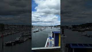 VV  Ferry crossing Yarmouth to Lymington Isle of Wight 8 June 2024 vlog isleofwight solent [upl. by Odnalref]