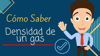 DENSIDAD DE UN GAS  Ejercicio de densidad [upl. by Rennie556]