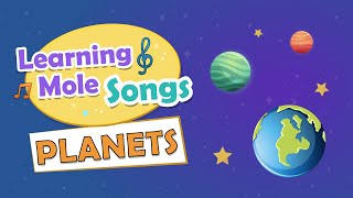 Planet Song  Songs About Planets  Songs About Space  Songs For Learning  Solar System Song [upl. by Bengt]