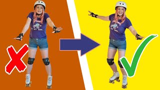 6 Common Roller Skating Mistakes That Beginners Make And How To Fix Them [upl. by Rysler]