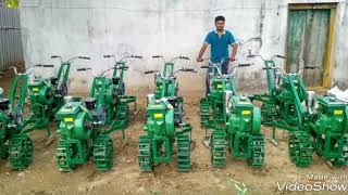 MINI LAND CULTIVATOR Agriculture machine in khammam 9963324364 power weederinter cultivation [upl. by Gorski117]