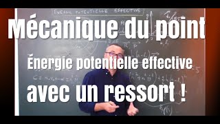 L énergie potentielle efficace pour un champ de force central non gravitationnel [upl. by Blinny]