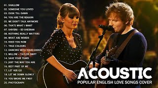 Acoustic 2023 ⧸ The Best Acoustic Covers of Popular Songs 2023  English Love Songs Cover ♥ [upl. by Siurad]