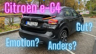 Citroen eC4 Emotion Anders Gut [upl. by Lesig]