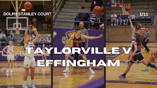 Taylorville Tornados Boys basketball Vs Effingham Flaming Hearts [upl. by Schinica479]