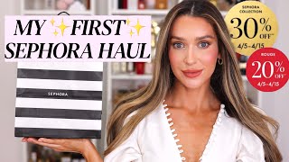 MY SEPHORA SAVINGS EVENT HAUL ✨ FIRST MAKEUP HAUL OF 2024 [upl. by Nonnel]