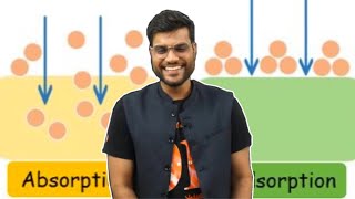 Absorption And Adsorption In Chemistry Class 12 Surface Chemistry By Arvind Arora [upl. by Enirehtak]