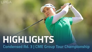 Condensed Rd 3  CME Group Tour Championship [upl. by Emoryt]