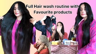 My honest hair wash routine hair wash day how to take care of hair daily at home haircare [upl. by Nepsa]