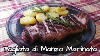 Tagliata di Manzo fatta in Casa con contorno di Patate Pianeta Carnivori Bontà Assoluta [upl. by Edette]