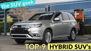 Best Hybrid amp PHEV SUV Crossovers for 2020 and 2021  Upcoming fuel efficient SUVs [upl. by Ecirahc]