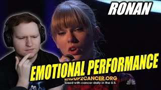 Reacting to Taylor Swift’s Emotional ‘Ronan’ Live Performance [upl. by Muscolo]