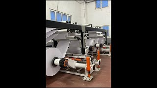 Vatan Makina Paper Sheeter Machine FCT Series [upl. by Rezeile903]