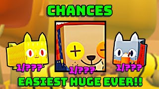 😱 CHANCES FOR THE NEW HUGE SCARECROW DOG quotEASIEST HUGEquot AND OTHER AUTUMN PETS IN PET SIMULATOR 99 [upl. by Siuqaj]