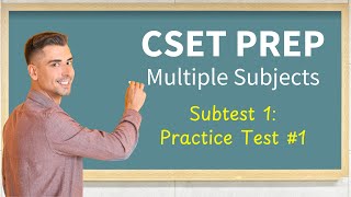 CSET Multiple Subject Subtest 1 Practice Test 1 Review [upl. by Etnuahs532]