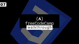 Free Code Camp Walkthrough 7  HTMLCSS  Building a Photo Gallery [upl. by Millie]