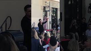 Robin Thicke sings at Ken Jeong Walk Of Fame Ceremony [upl. by Esilahc]