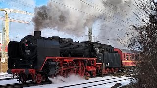 BR 52 8168 und 01 066 auf München Rundfahrt [upl. by Aihsekram]