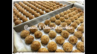 Chinese Peanut amp Almond Cookies MELT IN YOUR MOUTH cookies CNY cookie recipe [upl. by Arrik]