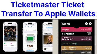 Ticketmaster Ticket Transfer To Apple Wallets iOS 18 New Update [upl. by Adien]