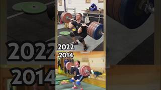 Clean 215kg2022230kg2014 sports weighlifting power motivation weightlifting crossfit ￼ [upl. by Assilac]