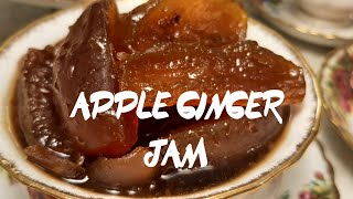 Homemade Apple Jam with ginger and cinnamon [upl. by Mayce]