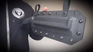 Battle Cleaver Kydex Sheath  By Rebel Tactical Customs [upl. by Pearson]