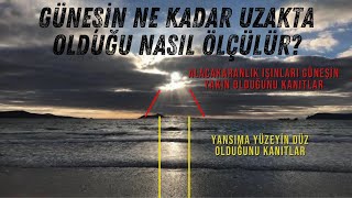 Güneşin Ne Kadar Uzakta Olduğu Nasıl Ölçülür [upl. by Tsepmet]