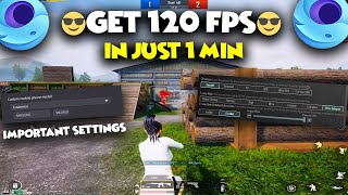 HOW TO GET 120 FPS PUBG MOBILE 32 EMULATOR PC GAMELOOP 2024 [upl. by Betsy457]