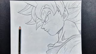 How to draw goku  stepbystep [upl. by Apfelstadt]