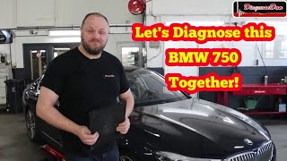 Lets Diagnose this BMW 750 Together [upl. by Loralyn]