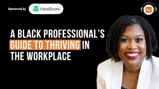 A Black Professional’s Guide to Thriving in the Workplace  Carice Anderson  HR Leaders [upl. by Charbonnier]