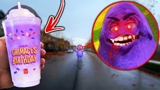 Do Not Drink GRIMACE SHAKE From MCDONALDS At 3AM GRIMACE BIRTHDAY [upl. by Sadler]