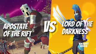 KNIGHTHOOD gameplay  Mythic Rift  Lord vs Apostate [upl. by Gorden850]