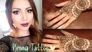 Henna Tattoo Tutorial Tips and Tricks [upl. by Norri]