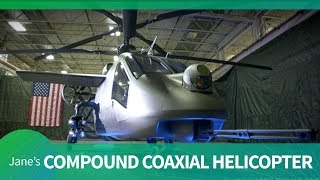 AUSA 2019 Debut of Compound Coaxial Helicopter mockup [upl. by Aleehs]