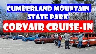 Corvair CruiseIn at Cumberland Mountain State Park in Crossville Tennessee  March 2024 [upl. by Rostand]