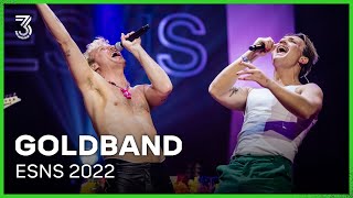 Goldband met oa Noodgeval en Kinderwens op ESNS 2022  NPO 3FM [upl. by Nerrat]