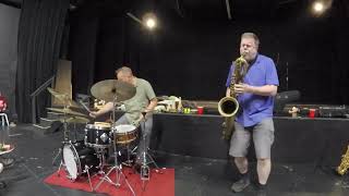 Paal NilssenLove amp Ken Vandermark  Columbia Music Festival Assn  8312024 [upl. by Odrarej]