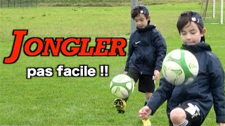 AMÉLIORER SES JONGLES APPRENDRE À JONGLER 1  FOOTBALL [upl. by Renmus]