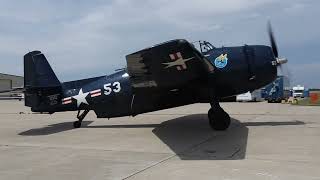 TBM Avenger takingoff [upl. by Harrad433]