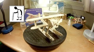 Heinkel HE 51 Woodcraft Construction Kit SeeLand GP058 [upl. by Gordan997]