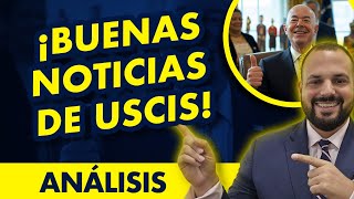 BUENAS NOTICIAS de USCIS para los inmigrantes hispanos en Estados Unidos [upl. by Adnohsel]