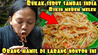 RUJAK PARUD SAMBAL INDIA BIKIN NGECES [upl. by Ahseinad]