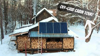 OffGrid Cabin Tour  Step Inside Our Off Grid Dry Cabin [upl. by Furey]