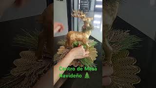 Navidad 🎄 2024 christmas centrodemesa manualidadesnavidad decoration diy [upl. by Notyalk]