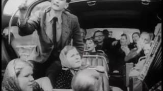 Historischer Film Straßen machen Freude  Reisen Rasten Bauen Frachten auf der Reichsautobahn [upl. by Ehsiom]