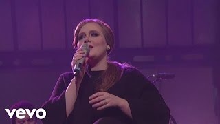 Adele  Chasing Pavements Live on Letterman [upl. by Nevag]